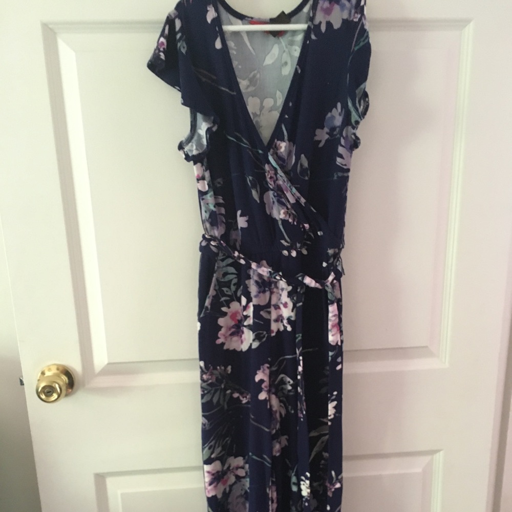 Teen Floral Romper